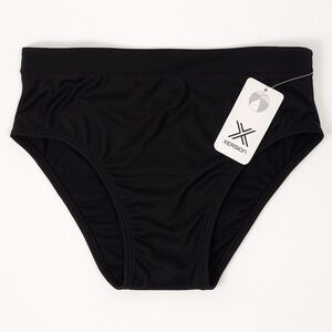 Xersion Women’s Black Brief Panty Size Small Full Coverage